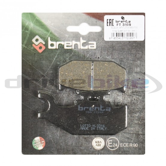 BRENTA FT3109 - накладки тормозные