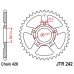 JT SPROCKETS JTR242.53 - звезда приводная ведомая JT SPROCKETS JTR242.53 - звезда приводная ведомая