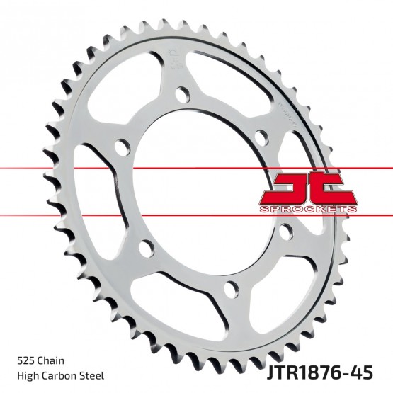 JT SPROCKETS JTR1876.45 - звезда приводная ведомая JT SPROCKETS JTR1876.45 - звезда приводная ведомая