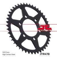 JT SPROCKETS JTR478.43ZBK - звезда приводная ведомая (черная)