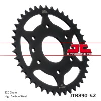 JT SPROCKETS JTR890.42ZBK - звезда приводная ведомая (черная)