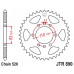 JT SPROCKETS JTR890.42ZBK - звезда приводная ведомая (черная) JT SPROCKETS JTR890.42ZBK - звезда приводная ведомая (черная)