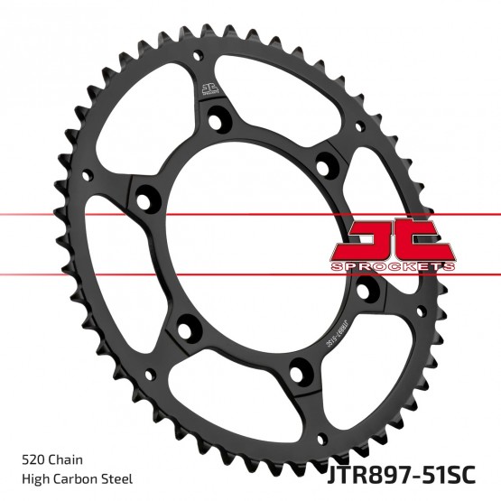 JT SPROCKETS JTR897.51SC - звезда приводная ведомая