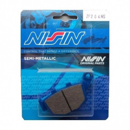 NISSIN 2P-204NS - накладки тормозные