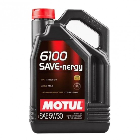 MOTUL 6100 SAVE-NERGY 5W-30, 4 л. MOTUL 6100 SAVE-NERGY 5W-30, 4 л.