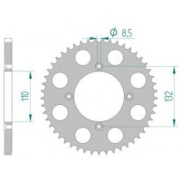 AFAM 72102N-49 - звезда приводная ведомая алюминиевая анодированная (JTA895.49)
