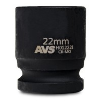 AVS A40966S - головка торцевая ударная (6 граней) 1/2 22 мм.