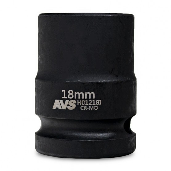 AVS A40963S - головка торцевая ударная (6 граней) 1/2 18 мм.