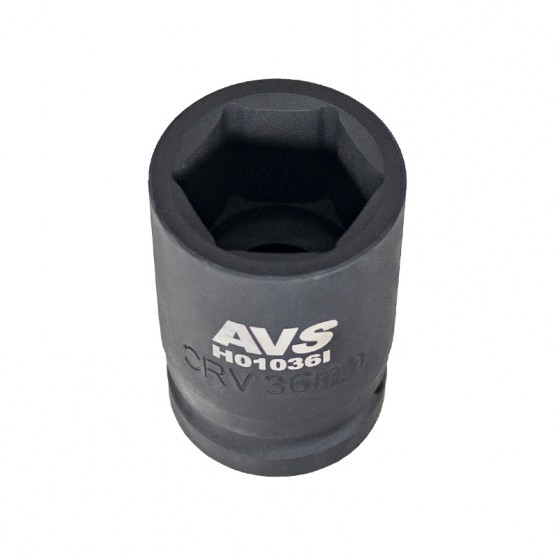 AVS A40981S - головка торцевая для механического гайковерта (6 граней) 36 мм.