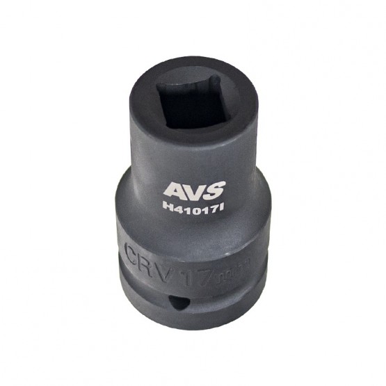 AVS A85014S - головка торцевая для механического гайковерта (4 грани) 17 мм. под футорку