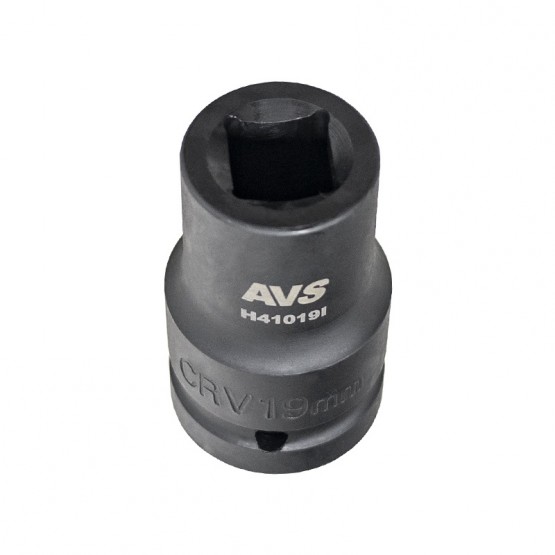 AVS A85015S - головка торцевая для механического гайковерта (4 грани) 19 мм. под футорку