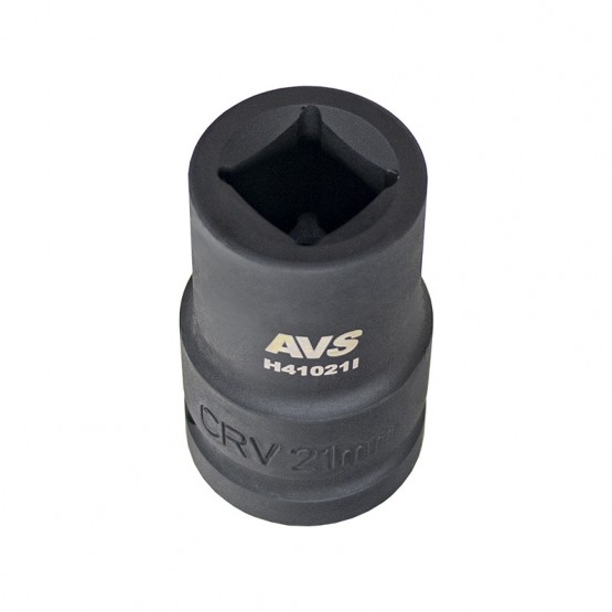AVS A85016S - головка торцевая для механического гайковерта (4 грани) 21 мм. под футорку