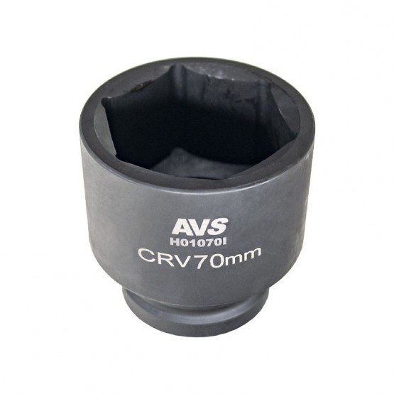 AVS A85019S - головка торцевая для механического гайковерта (6 граней) 70 мм.