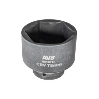 AVS A85020S - головка торцевая для механического гайковерта (6 граней) 75 мм.