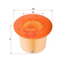 SAKURA A5019 - фильтр воздушный