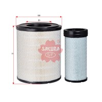 SAKURA A5549MS - фильтр воздушный