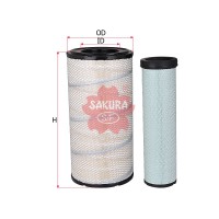 SAKURA A5668S - фильтр воздушный