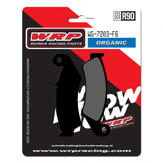 WRP WG-7203-F6 - тормозные накладки WRP WG-7203-F6 - тормозные накладки