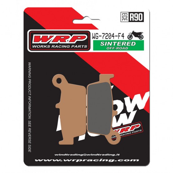 WRP WG-7204-F4 - тормозные накладки WRP WG-7204-F4 - тормозные накладки