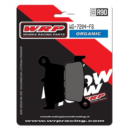 WRP WG-7204-F6 - тормозные накладки WRP WG-7204-F6 - тормозные накладки