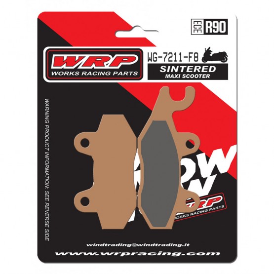 WRP WG-7211-F8 - тормозные накладки WRP WG-7211-F8 - тормозные накладки