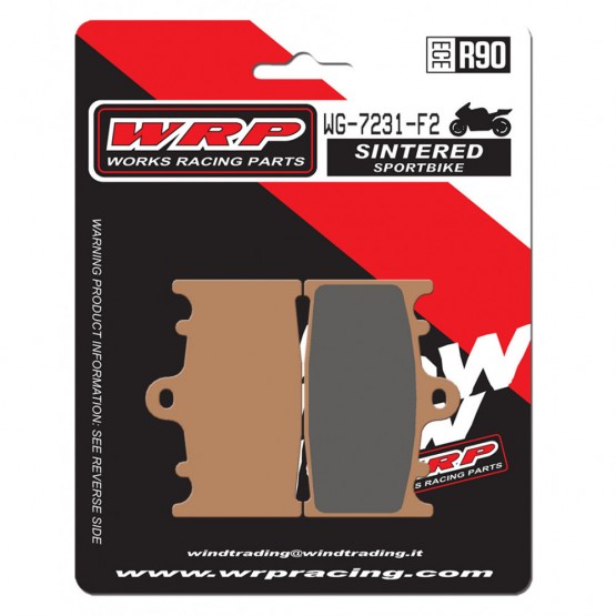 WRP WG-7231-F2 - тормозные накладки WRP WG-7231-F2 - тормозные накладки