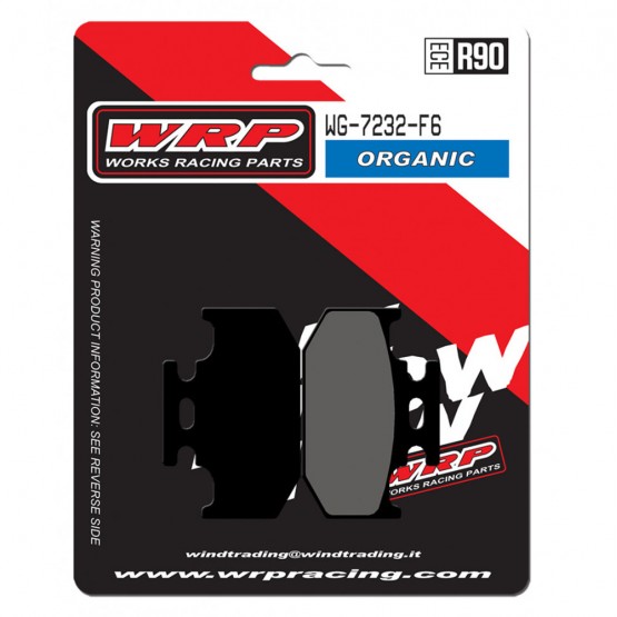 WRP WG-7232-F6 - тормозные накладки WRP WG-7232-F6 - тормозные накладки