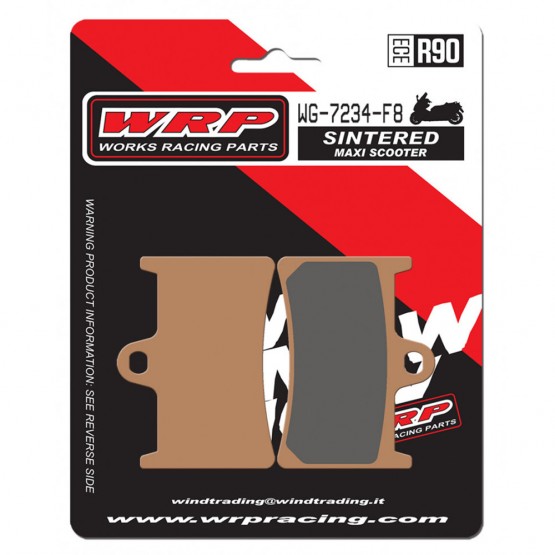 WRP WG-7234-F8 - тормозные накладки WRP WG-7234-F8 - тормозные накладки