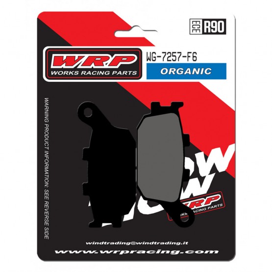 WRP WG-7257-F6 - тормозные накладки