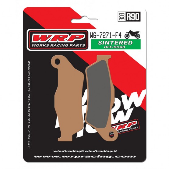 WRP WG-7271-F4 - тормозные накладки WRP WG-7271-F4 - тормозные накладки