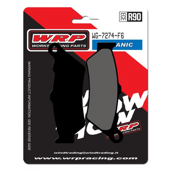 WRP WG-7274-F6 - тормозные накладки WRP WG-7274-F6 - тормозные накладки