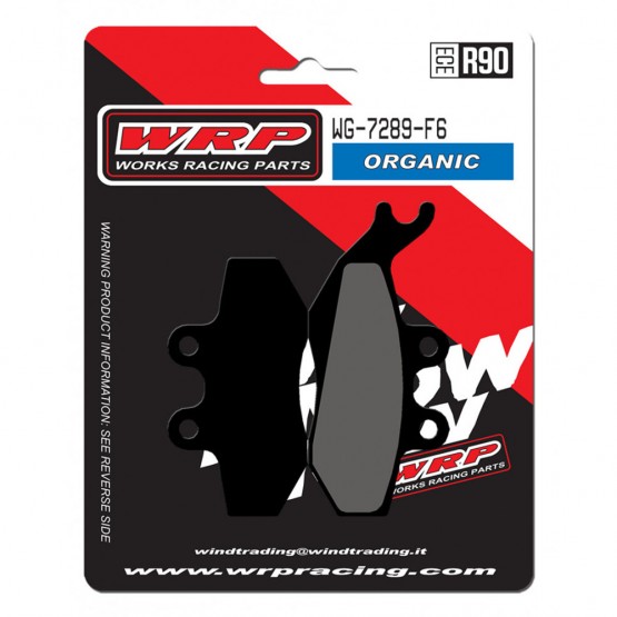 WRP WG-7289-F6 - тормозные накладки WRP WG-7289-F6 - тормозные накладки