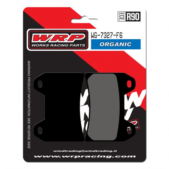 WRP WG-7327-F6 - тормозные накладки WRP WG-7327-F6 - тормозные накладки