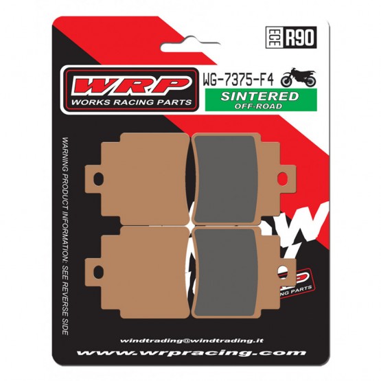 WRP WG-7375-F4 - тормозные накладки WRP WG-7375-F4 - тормозные накладки