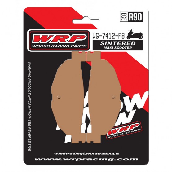 WRP WG-7412-F8 - тормозные накладки WRP WG-7412-F8 - тормозные накладки