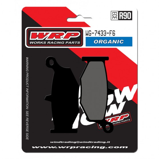WRP WG-7433-F6 - тормозные накладки WRP WG-7433-F6 - тормозные накладки