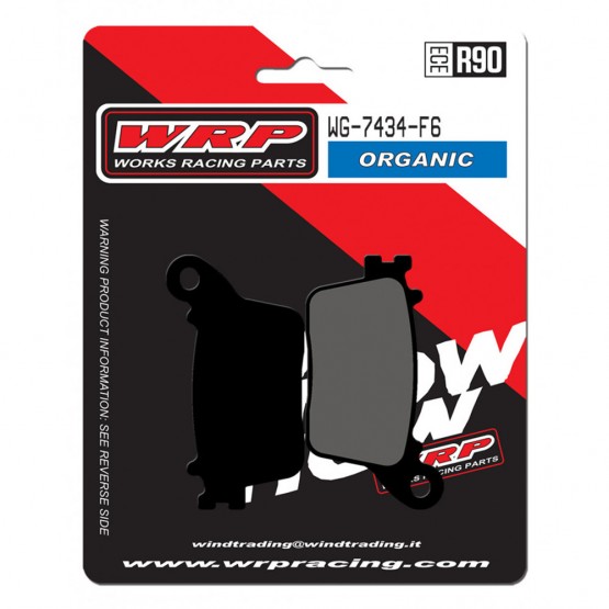 WRP WG-7434-F6 - тормозные накладки WRP WG-7434-F6 - тормозные накладки