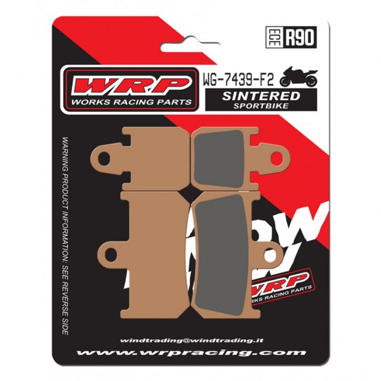 WRP WG-7439-F2 - тормозные накладки WRP WG-7439-F2 - тормозные накладки