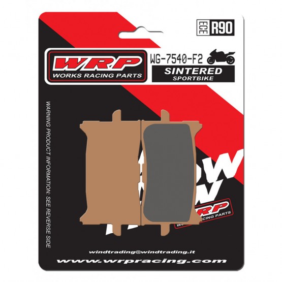 WRP WG-7540-F2 - тормозные накладки WRP WG-7540-F2 - тормозные накладки