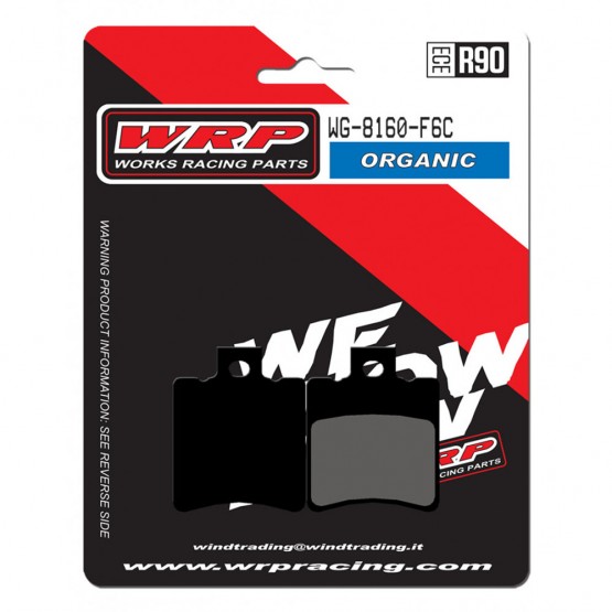 WRP WG-8160-F6C - тормозные накладки WRP WG-8160-F6C - тормозные накладки