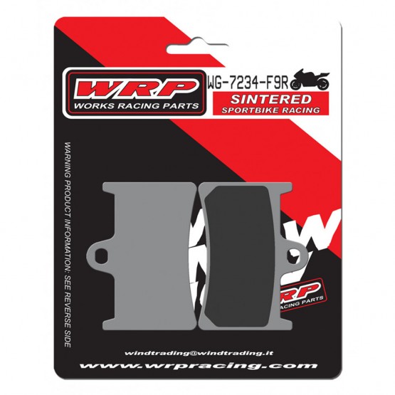 WRP WG-7234-F9R - тормозные накладки WRP WG-7234-F9R - тормозные накладки