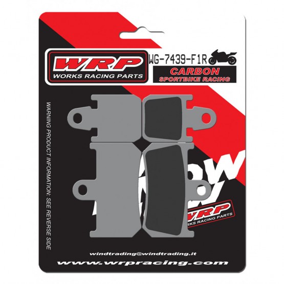 WRP WG-7439-F1R - тормозные накладки WRP WG-7439-F1R - тормозные накладки