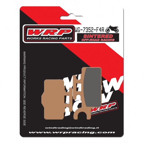 WRP WG-7352-F4R - тормозные накладки WRP WG-7352-F4R - тормозные накладки