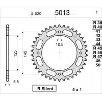 OGNIBENE 5013-R45 - звезда приводная ведомая (JTR857.45)