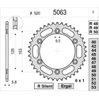OGNIBENE 5063-R50 - звезда приводная ведомая (JTR210.50)