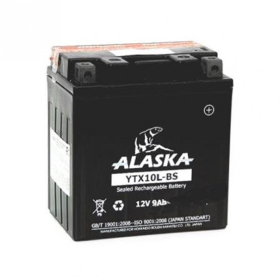 ALASKA YTX10L-BS - аккумулятор