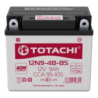TOTACHI 12N9-4B-BS - аккумулятор AGM