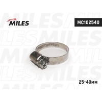 MILES MC102540 - хомут червячный 25-40 мм.