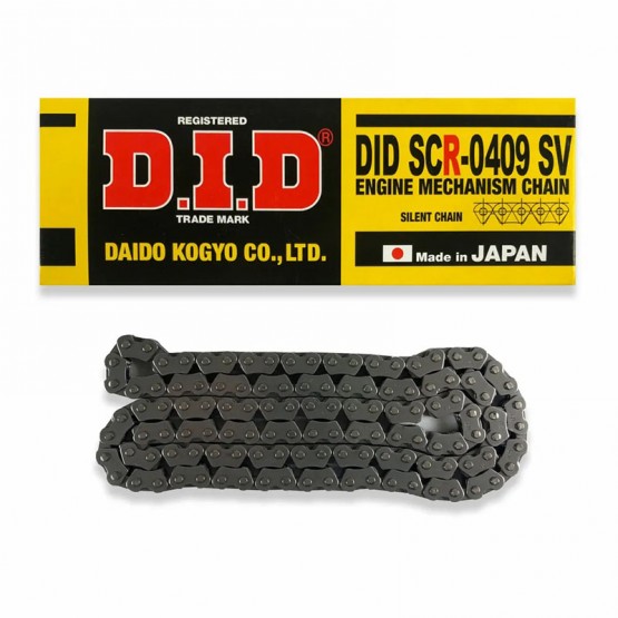 DID SCR-0409SV-114LE - цепь ГРМ (Kawasaki 92057-0030, Yamaha 94591-53114-00)