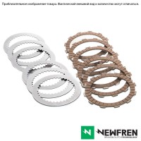 NEWFREN F1750AC - комплект дисков сцепления (фрикционные + металлические) OE-Standart